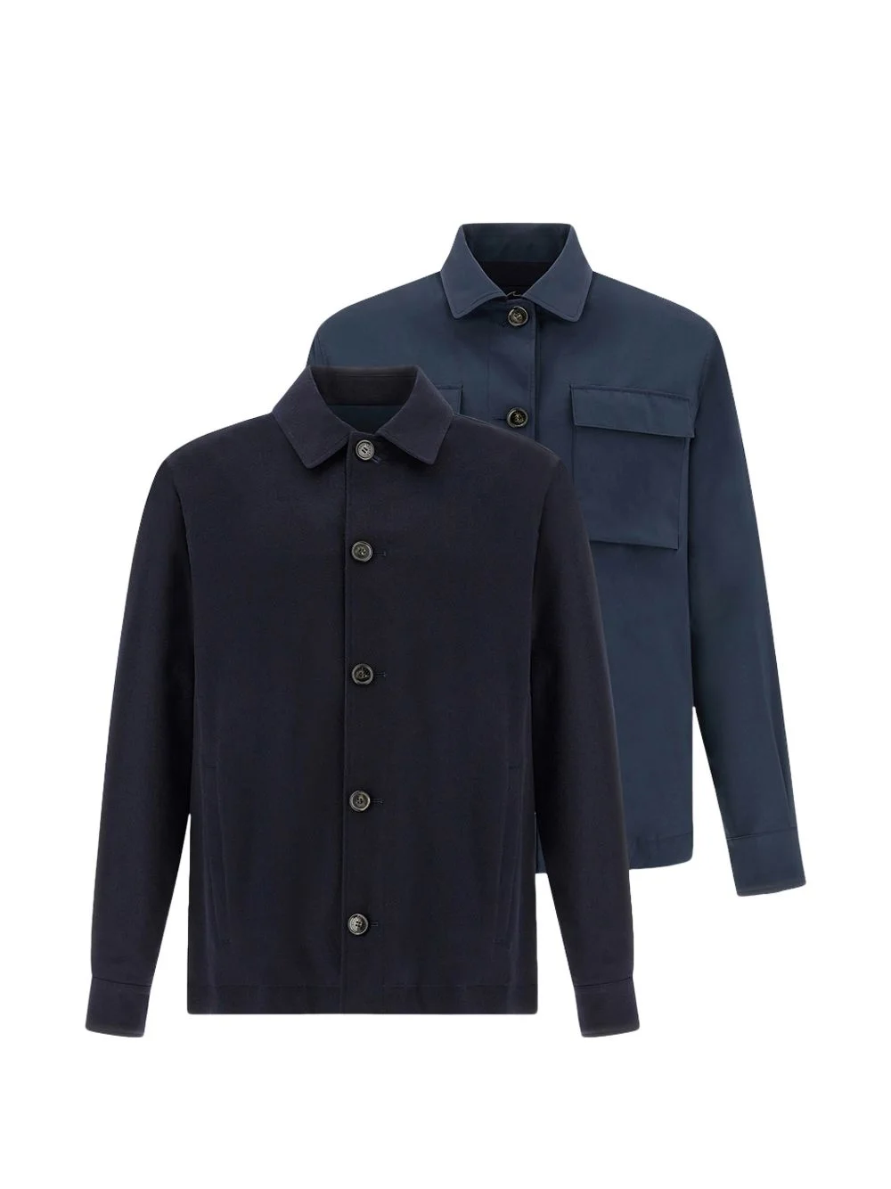 reversible overshirt - 1