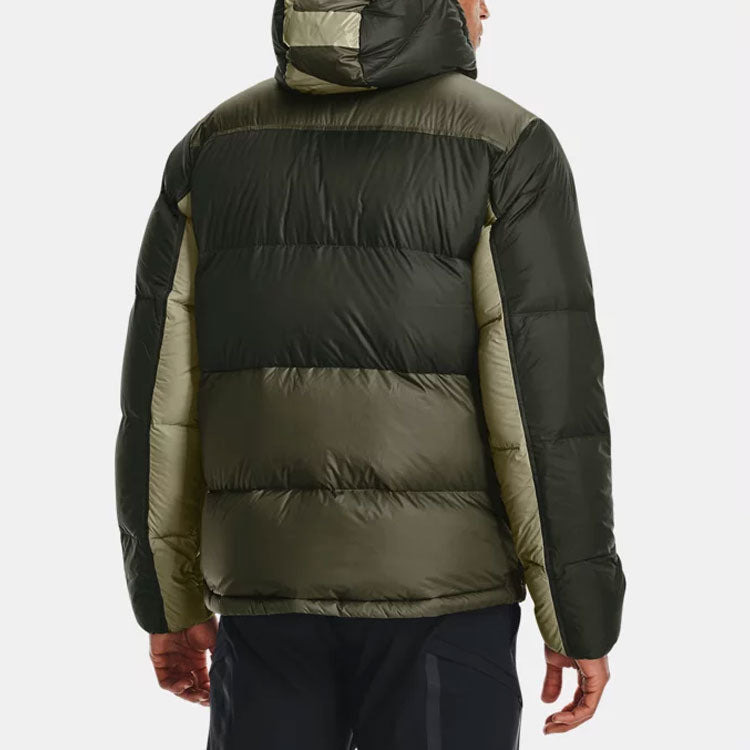 Under Armour ColdGear Infrared Down Blocked Jacket 'Black Olive' 1364895-310 - 5