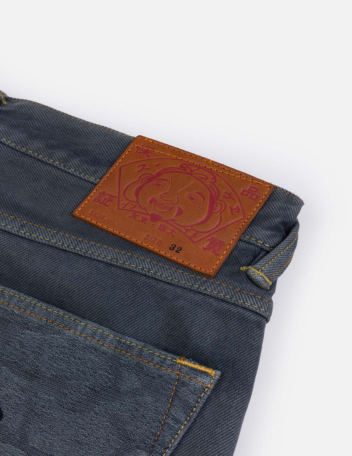 Skull Seagull Print Pockets Fashion Fit Denim Jeans - 9