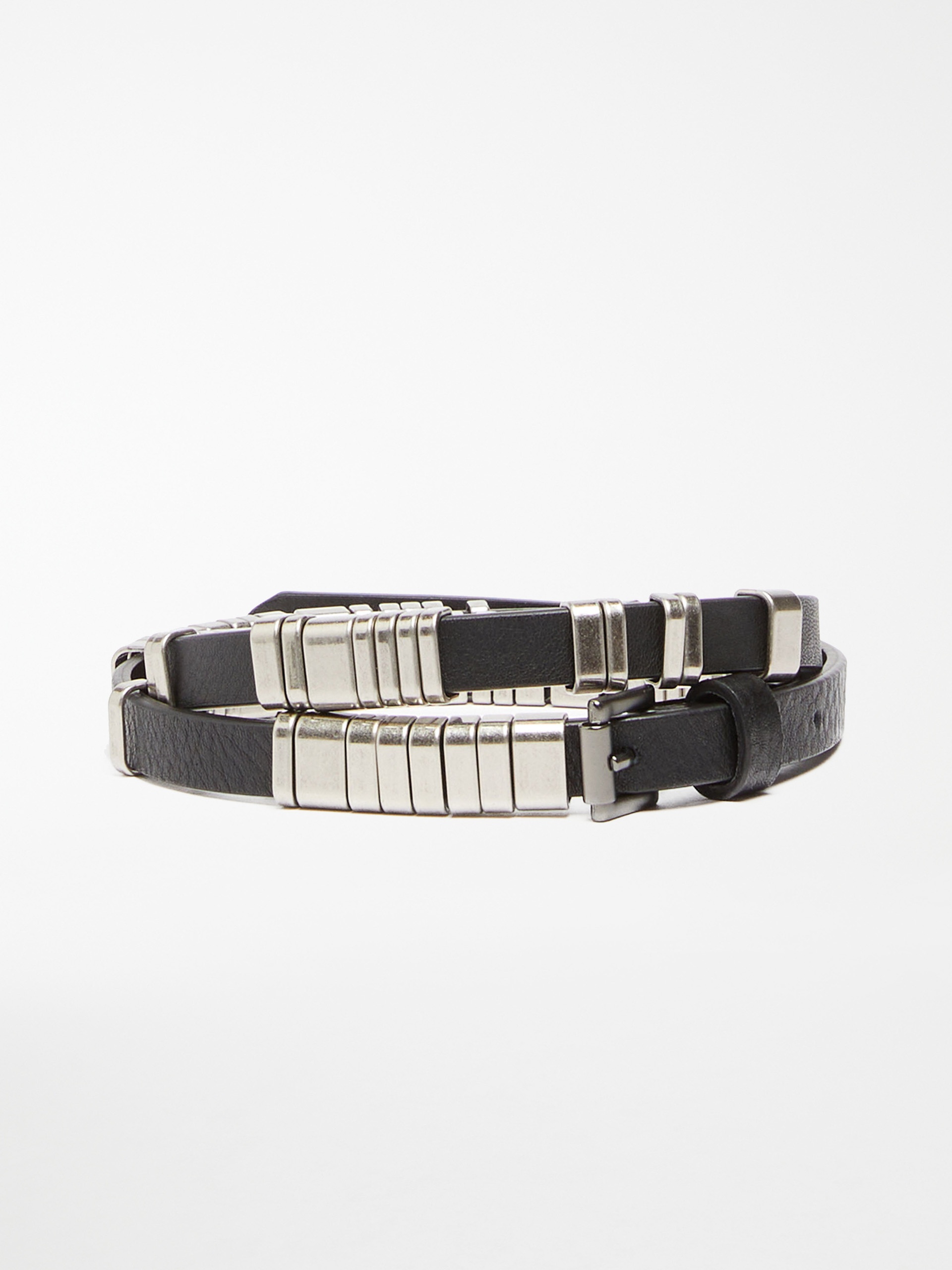 KATAI Thin belt with metal rings - 1