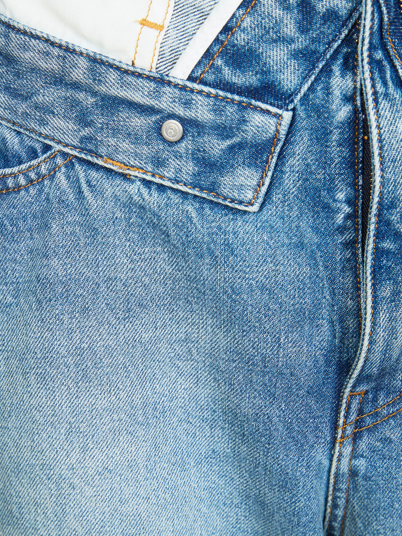 Mm6 Deconstructed Jeans 3