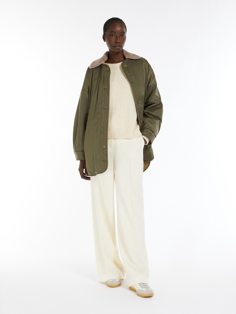 WEEKEND Max Mara DRAVA Reversible water-repellent canvas down jacket outlook