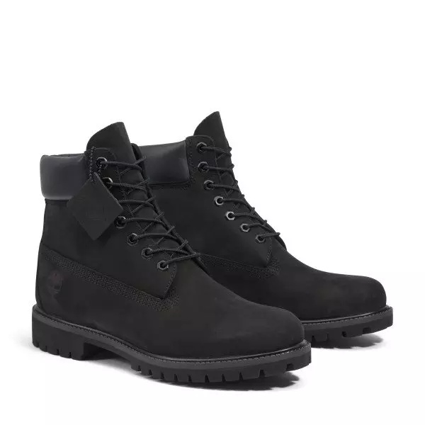 Premium Classic 6-Inch Wide "Black" Men's Waterproof Boot - 4