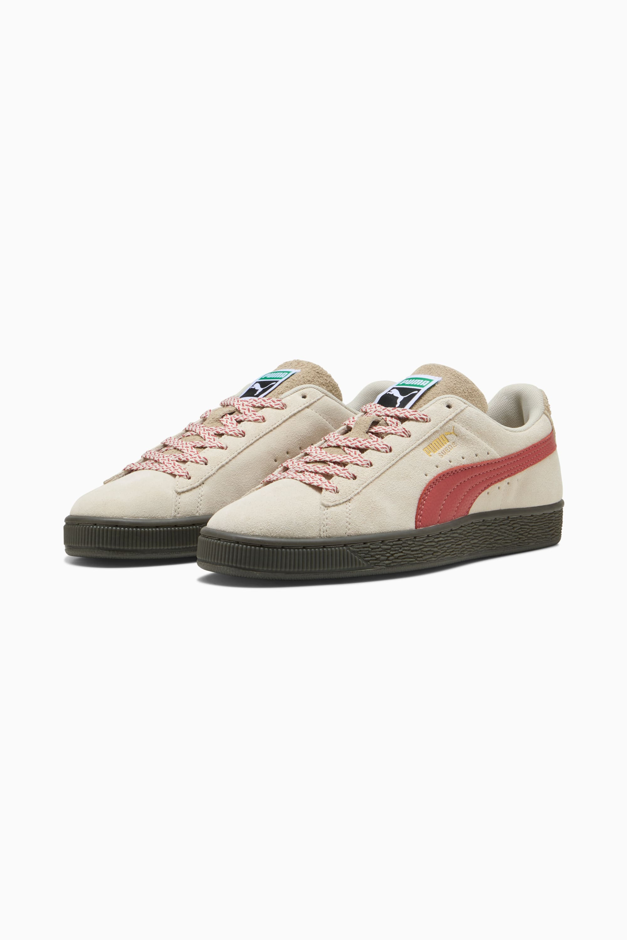 Suede Fuzzy Sneakers - 4