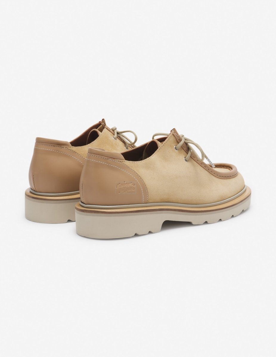 SUEDE LEATHER DERBIES - 3