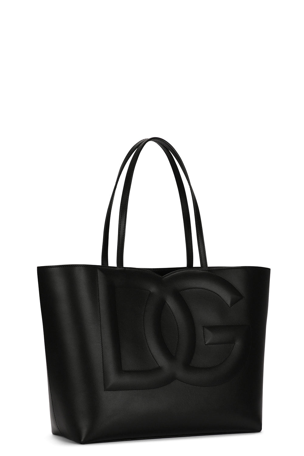 Large DG Logo Tote - Black - 6