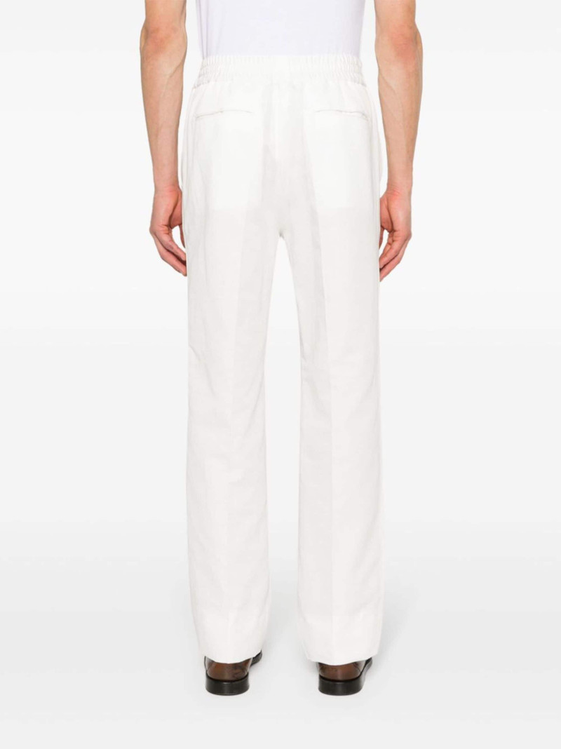 chambray straight trousers 4
