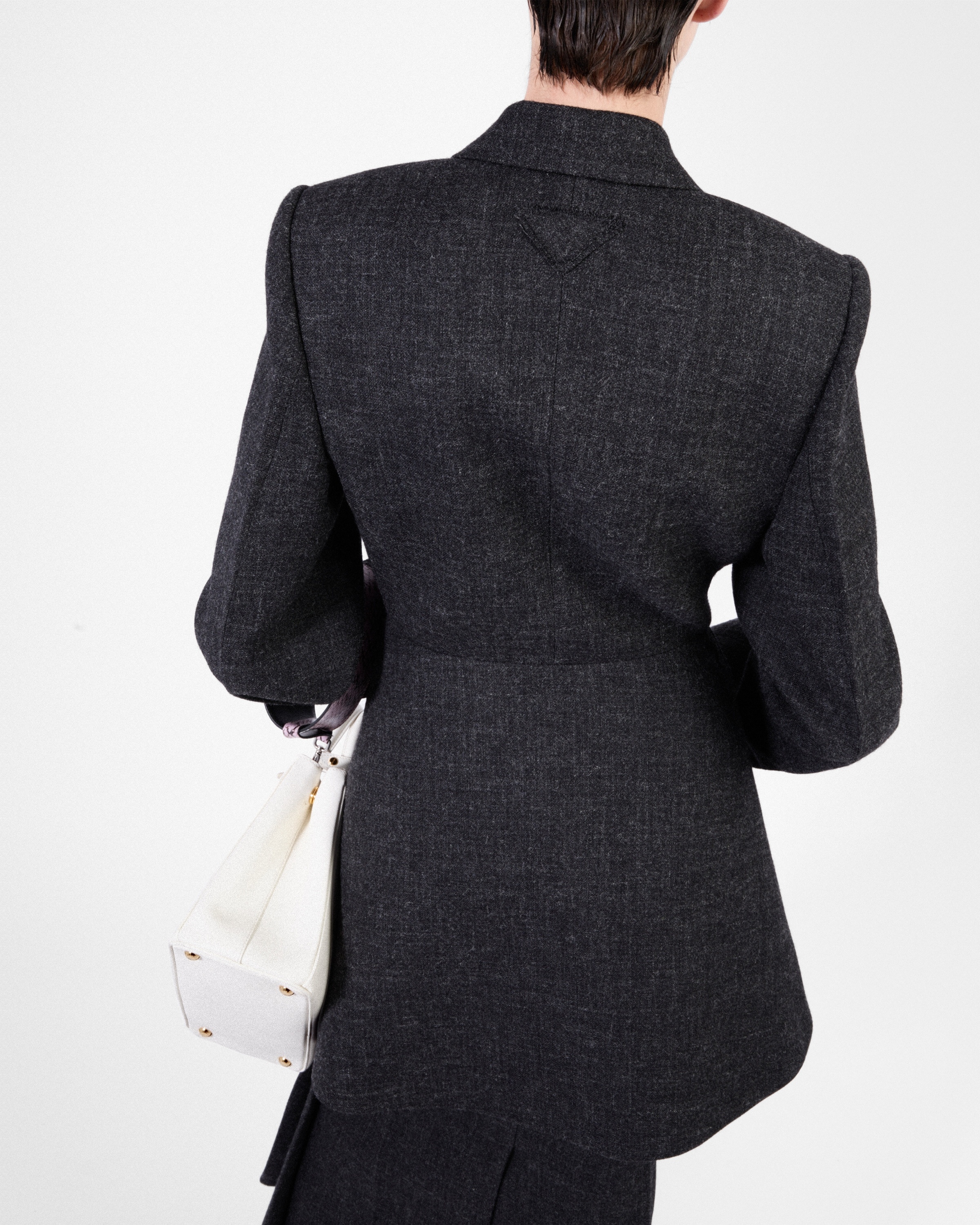 Double-breasted vintage-look rush stitch jacket - 4