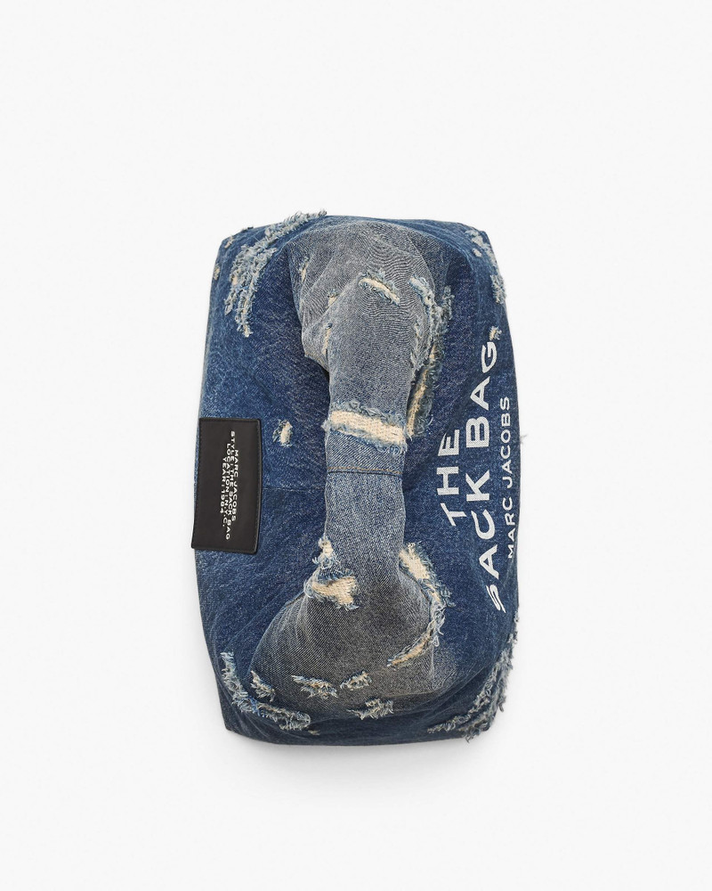 THE RIP AND REPAIR DENIM SACK BAG 7