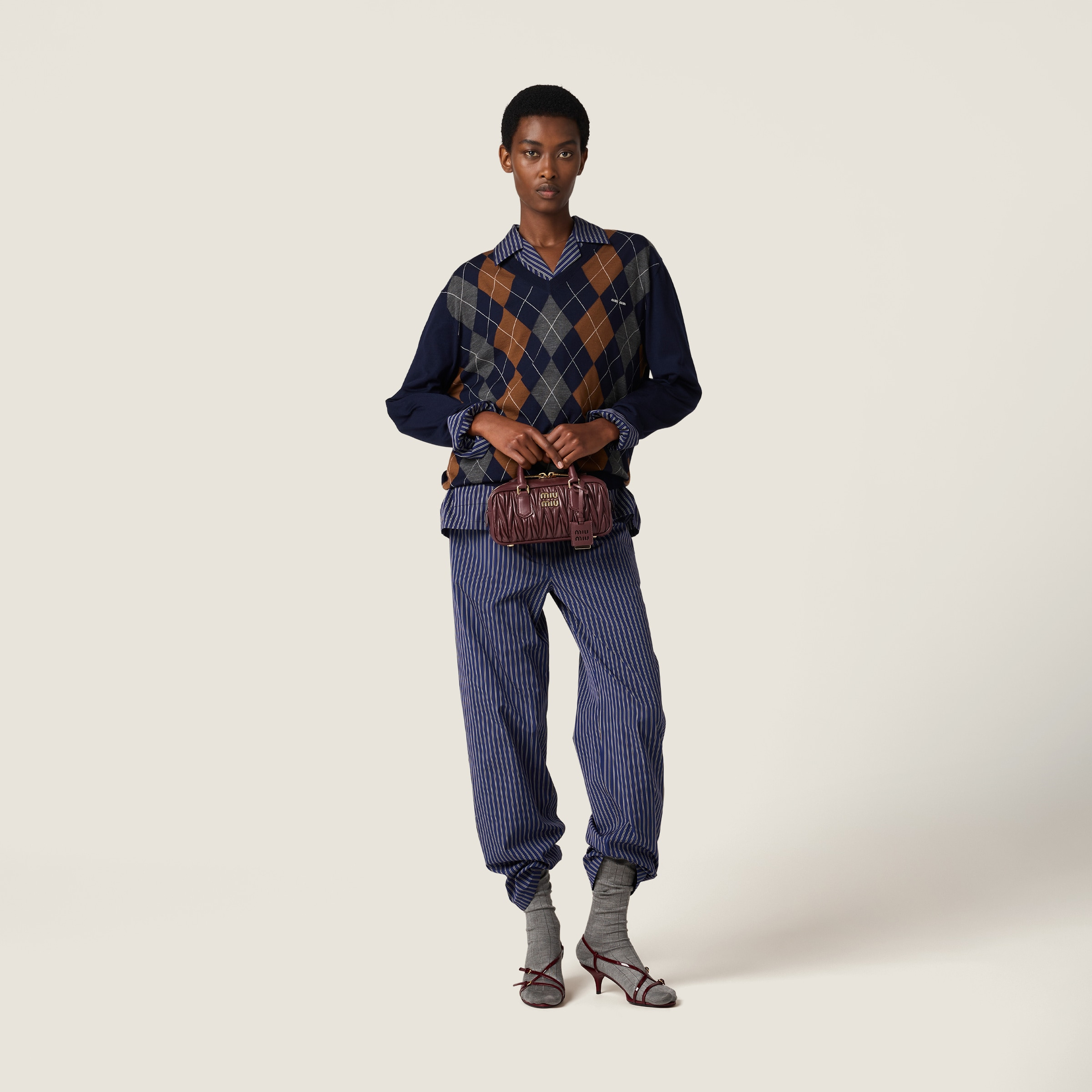 Arcadie matelassé nappa leather bag - 2