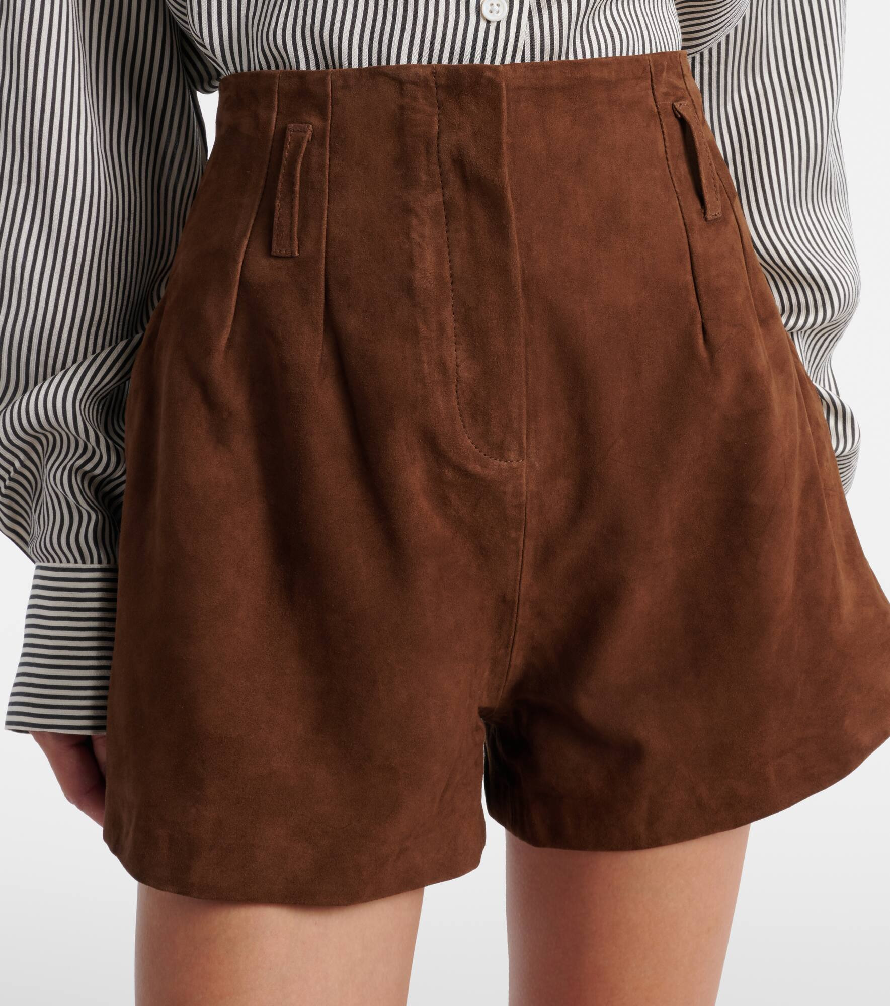 Lise suede shorts - 4