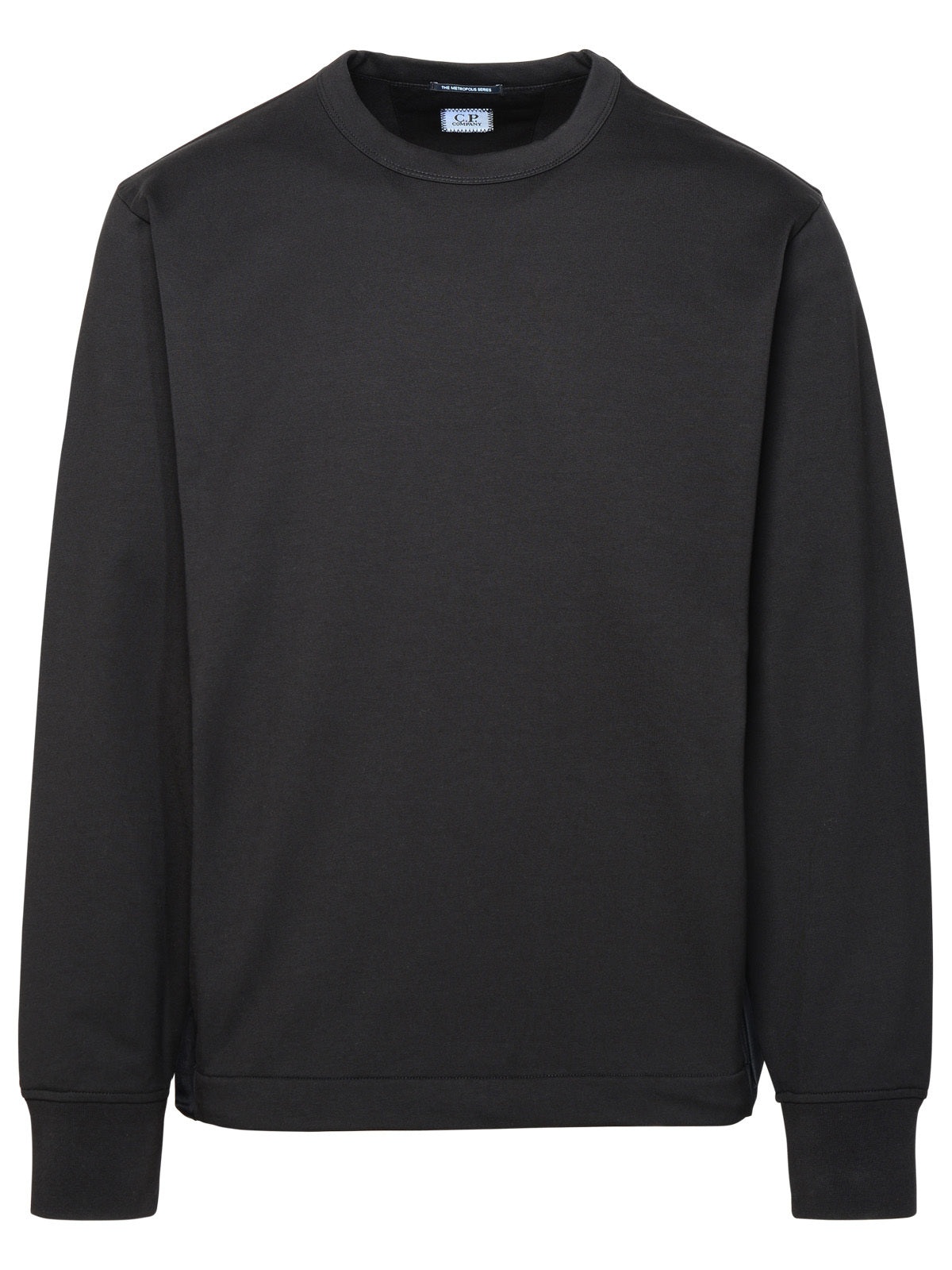 C.P. Company Man Black Cotton Blend Sweatshirt - 1