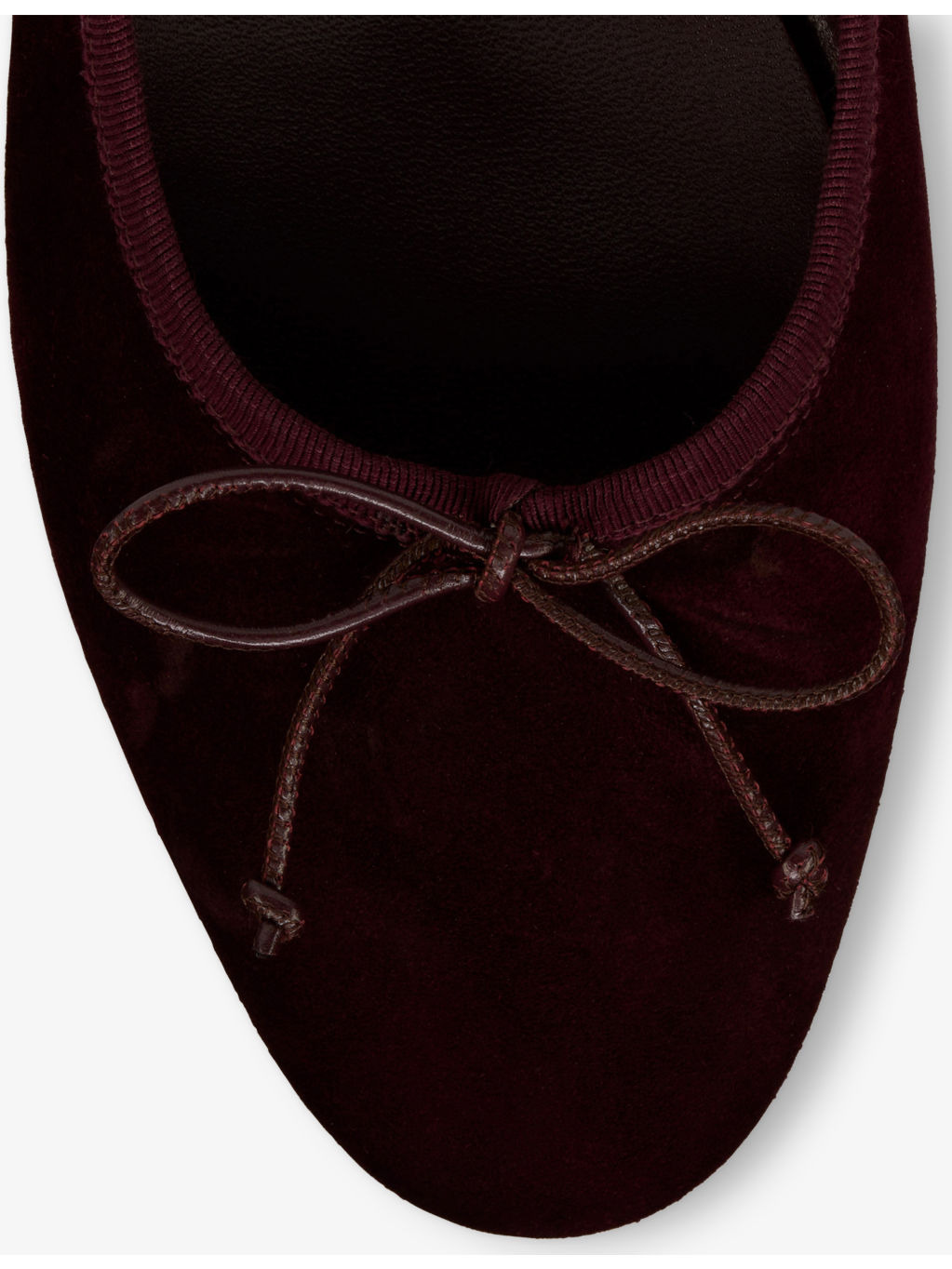 Sweetie Jane Suede Ballerina Flats - 5