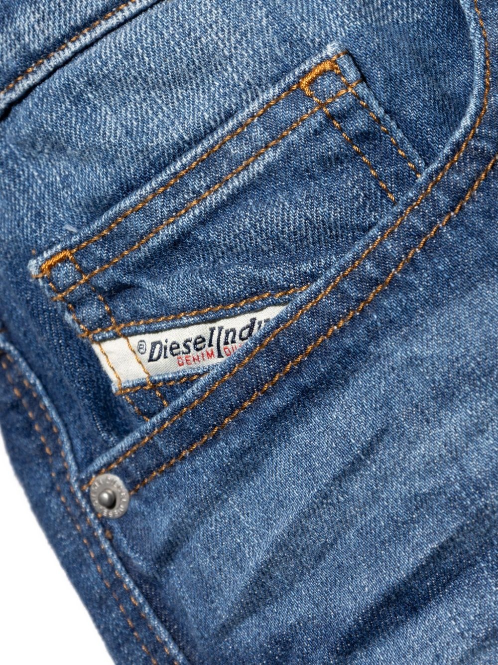 Regular denim shorts - 5