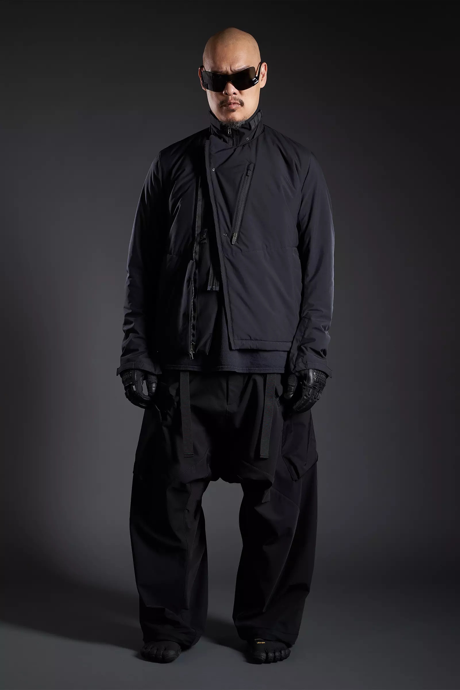 J68-PL 2L Gore-Tex Windstopper® Primaloft®  Rider Jacket Black - 19