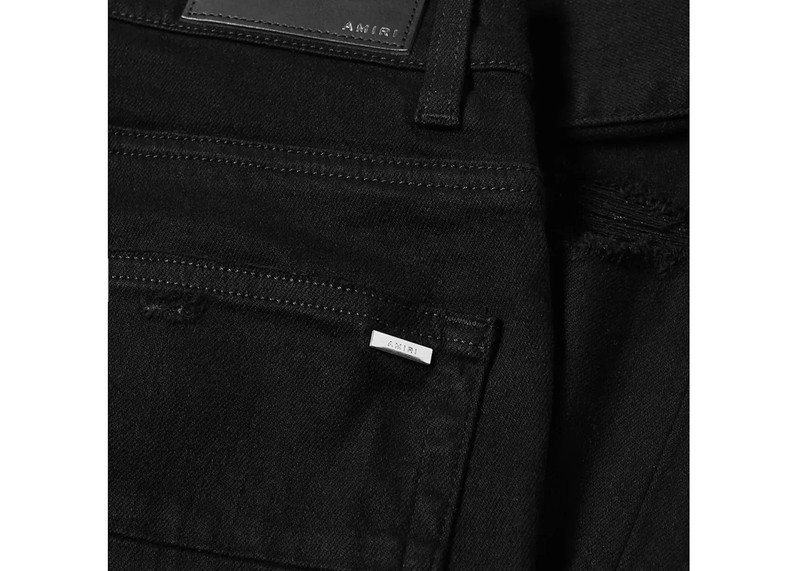 AMIRI AMIRI Thrasher Classic Skinny Jean Black outlook