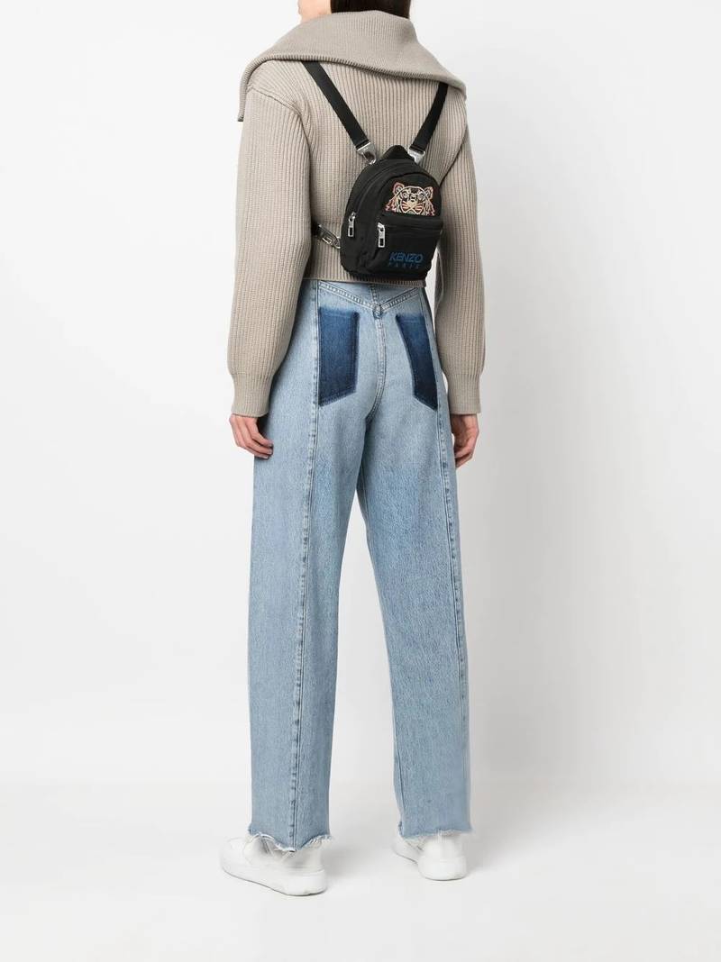 KENZO embroidered logo backpack outlook
