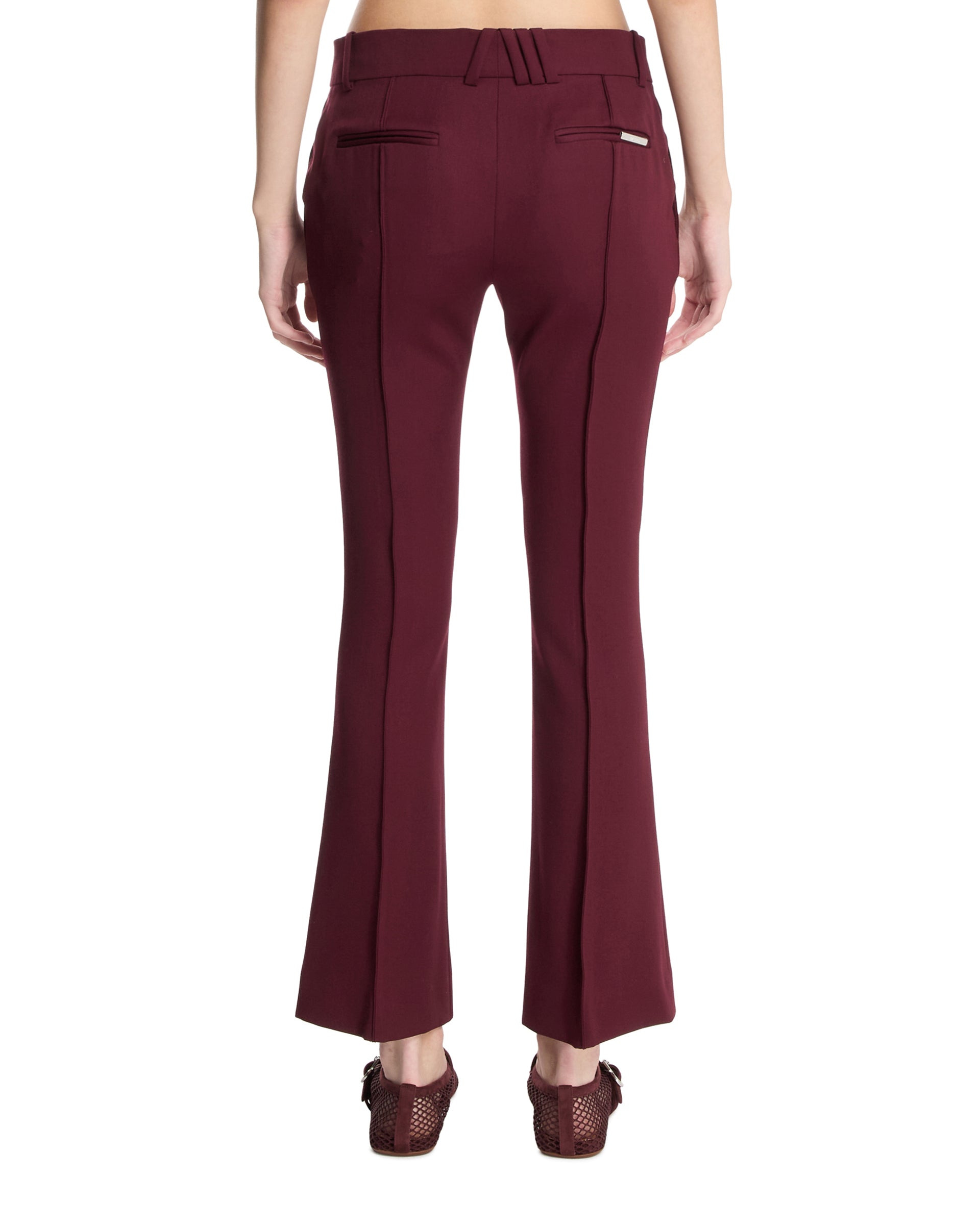 Burgundy Long Pants - 3