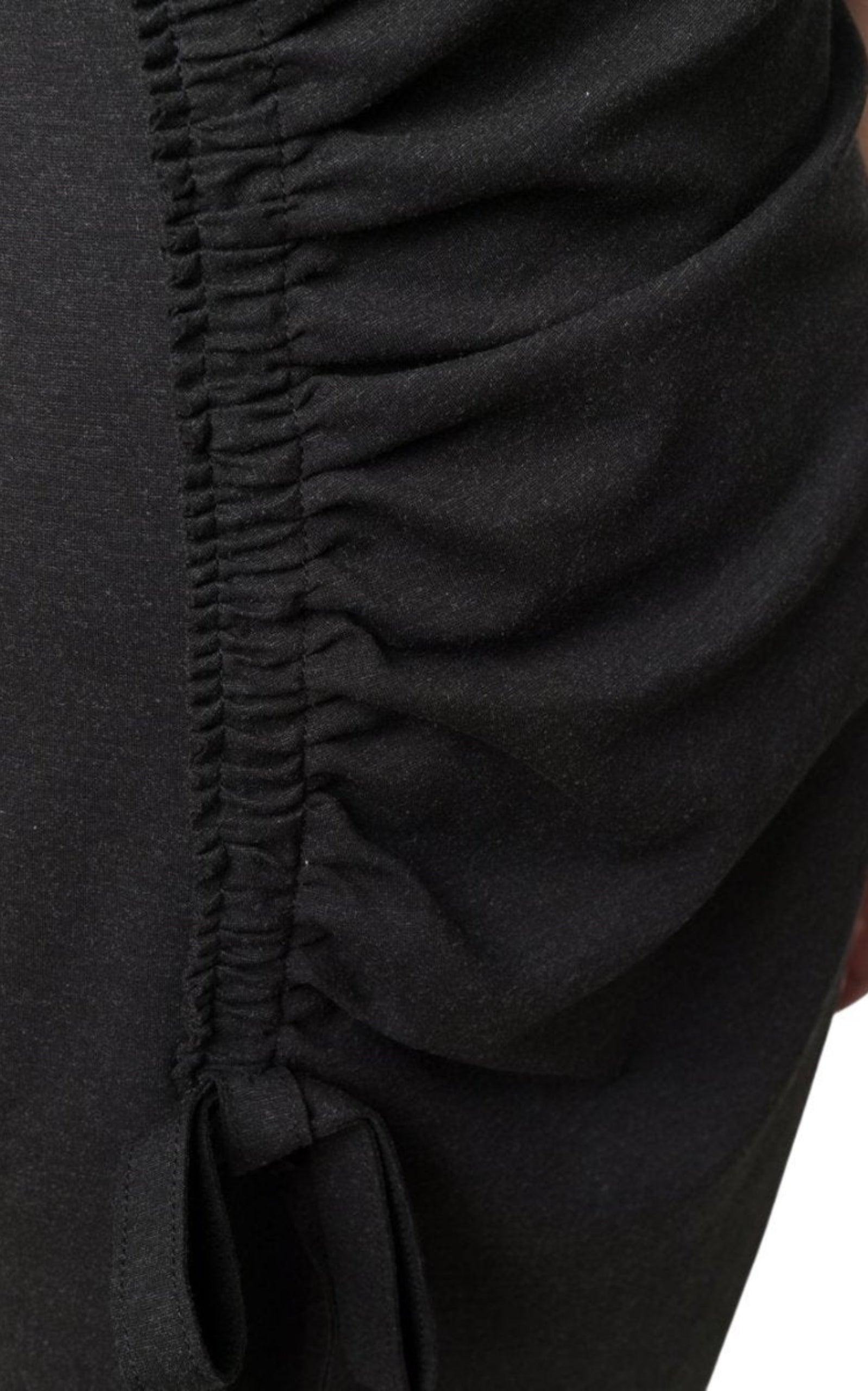 Gathered-detail Shift Dress - 5