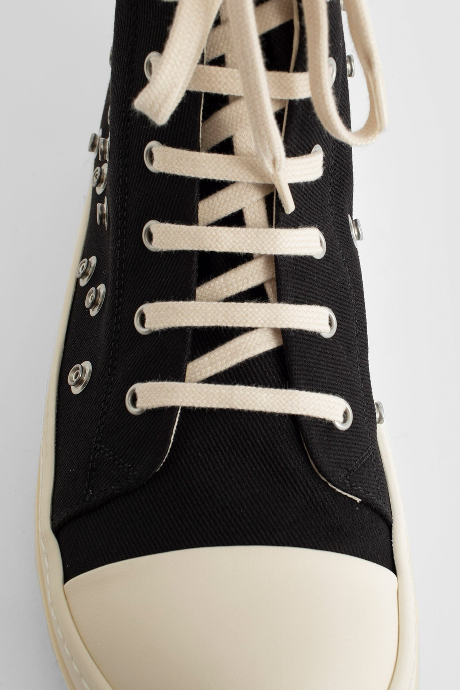 RICK OWENS MAN BLACK SNEAKERS - 5