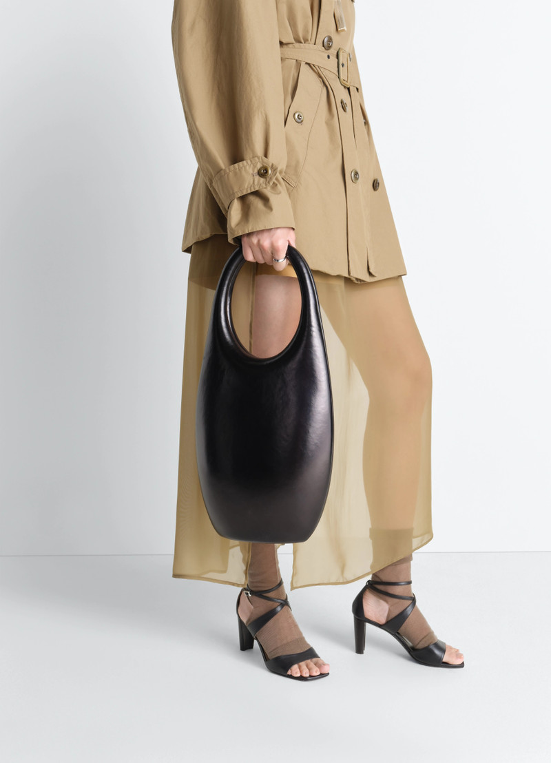 Lemaire CARLOS PEÑAFIEL NAHO BAG IN MOULDED LEATHER outlook