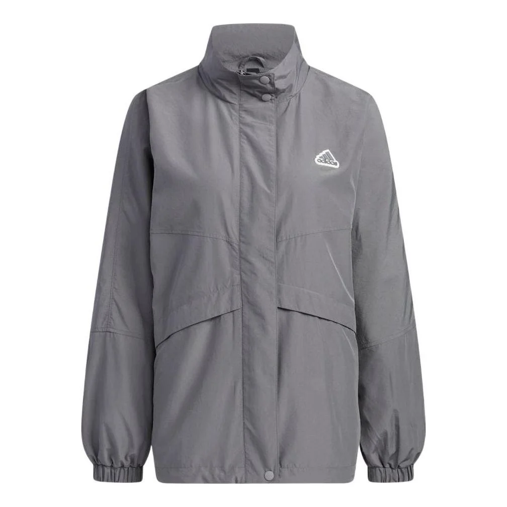 (WMNS) adidas Word Jacket 'Grey' IA5248 - 1