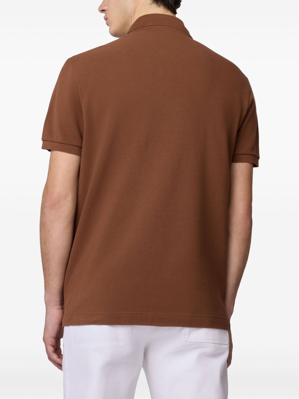 cotton polo shirt - 3