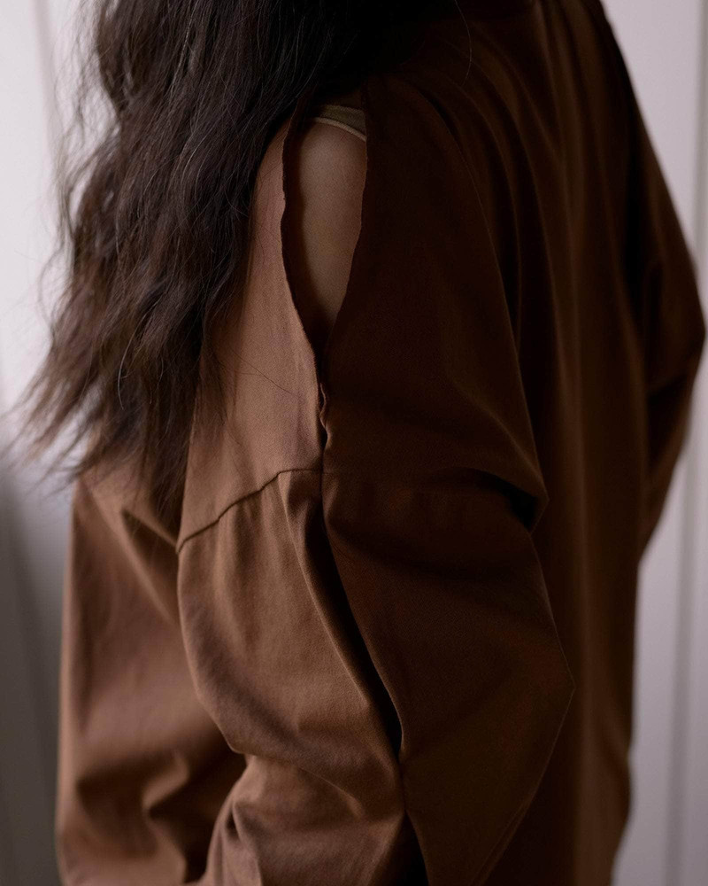Pin Long Sleeve Tee - Regenerative Cotton Jersey 5