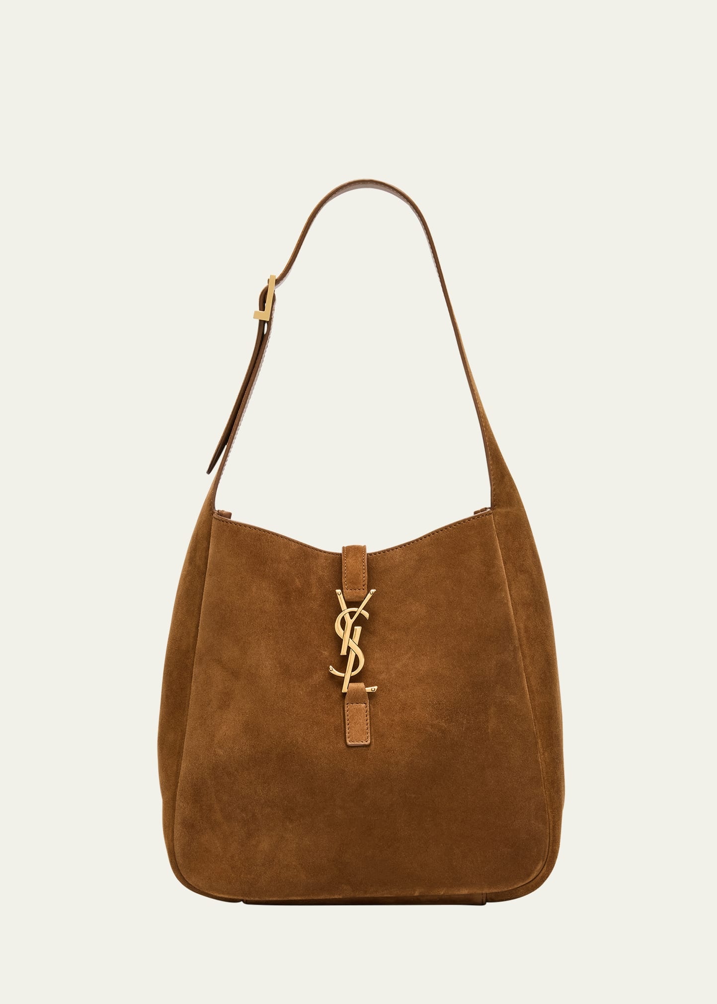 Le 5 A 7 Small Suede Hobo Shoulder Bag - 1