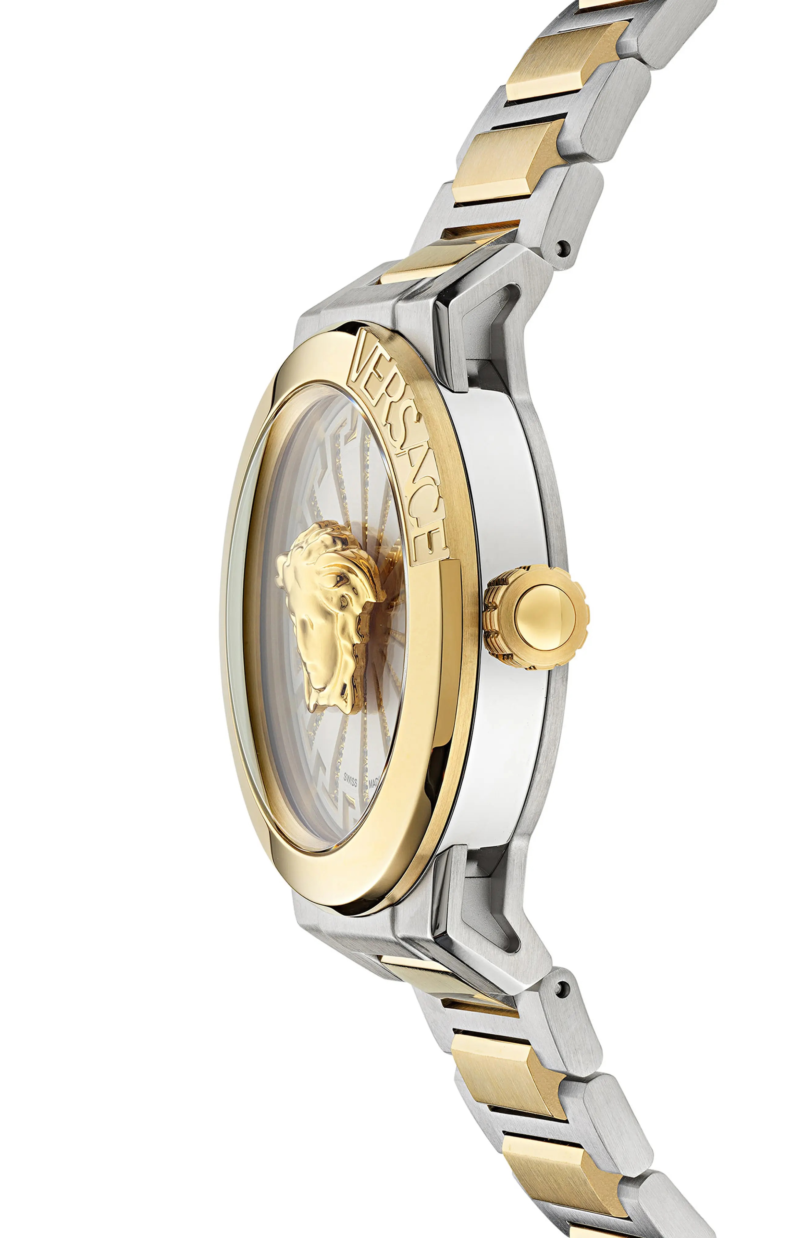 Medusa Infinite Diamond Bracelet Watch, 38mm - 4