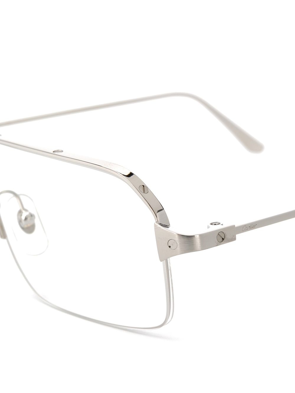 aviator-frame glasses - 3