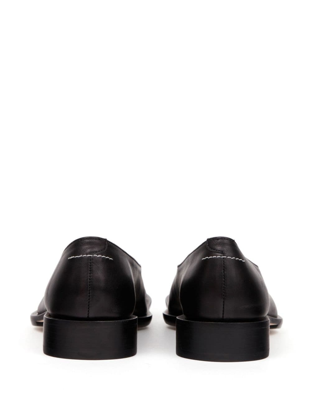 square-toe ballerina shoes - 3