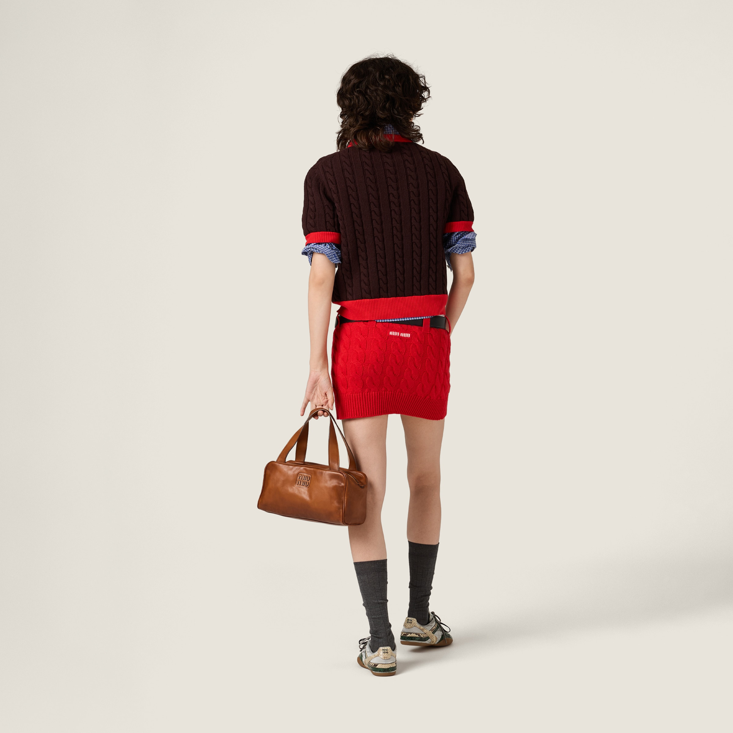 Wool miniskirt - 3