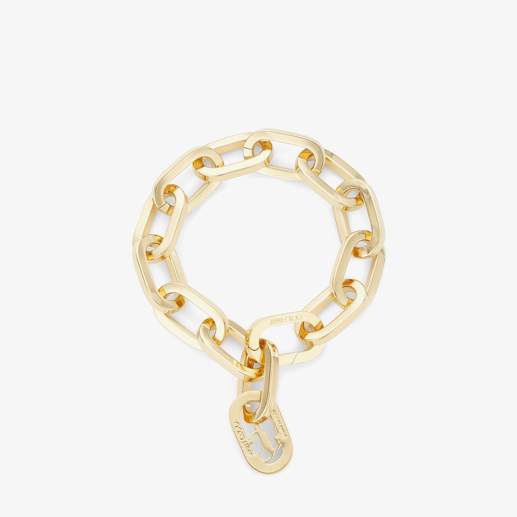 JC Chain Bracelet
Gold-Finish Metal JC Chain Bracelet - 5