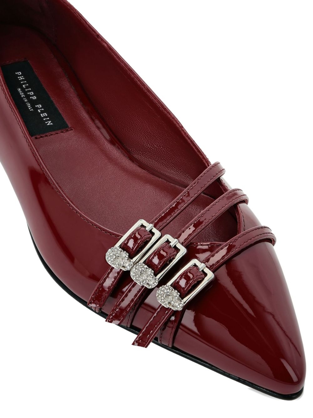 Skull-embellished ballet flats - 4