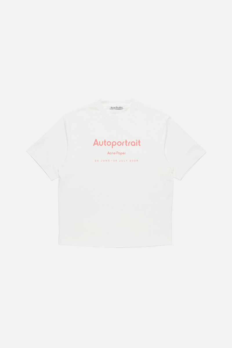 Acne Paper T-Shirt - White 1
