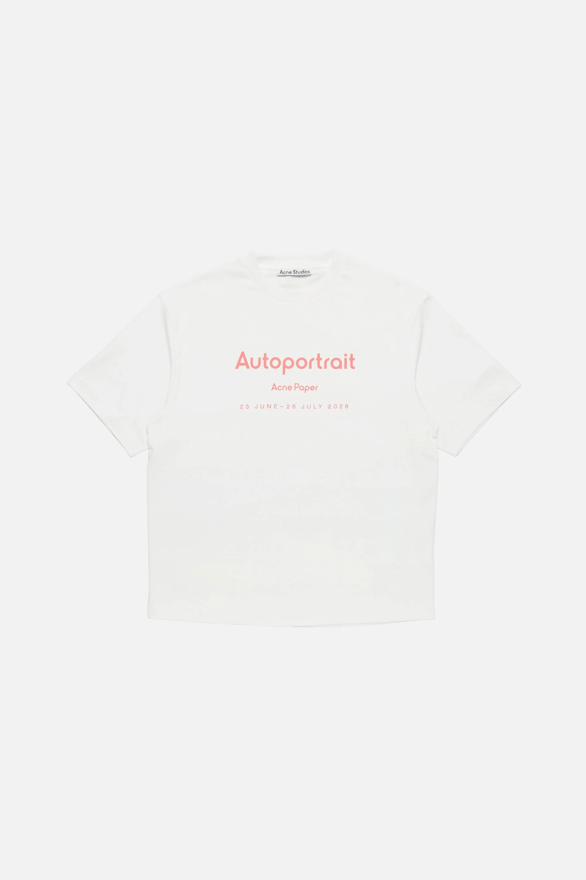 Acne Paper T-Shirt - White - 1
