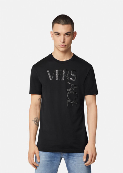 VERSACE Logo Crystal T-Shirt outlook