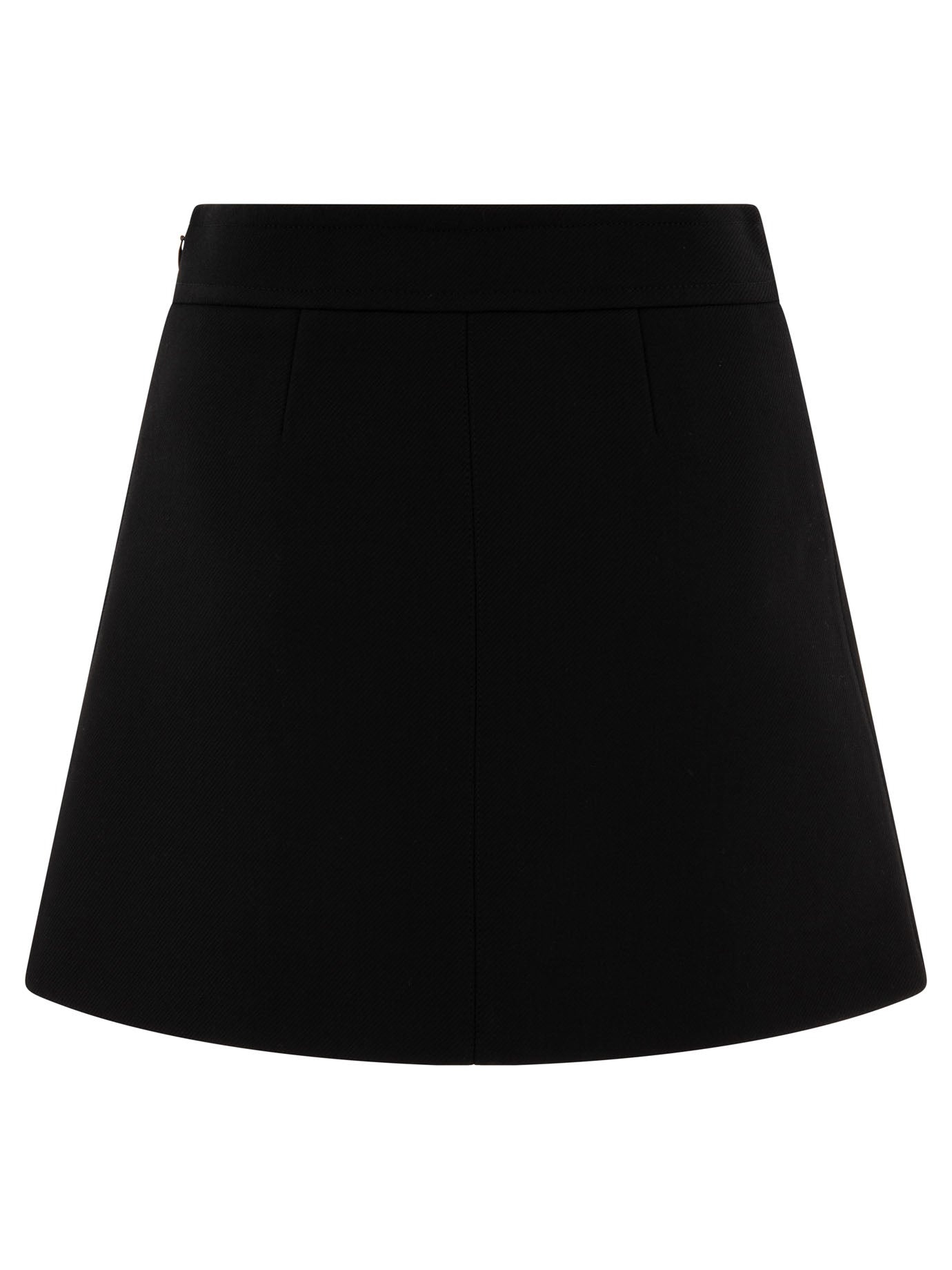 ミニスカート CELINE WOOL MINI SKIRT 2J802163Z02NP Celine Women Mini Skirt in Double Houndstooth Wool
