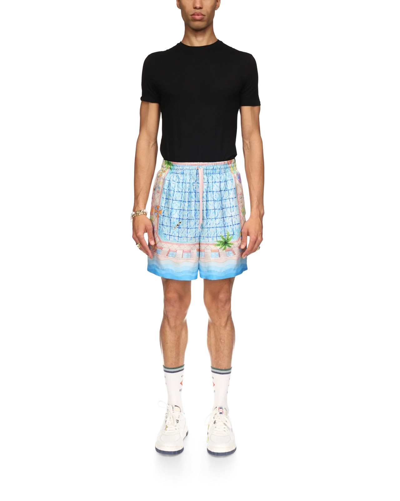 Le Plongeon Silk Shorts - 2
