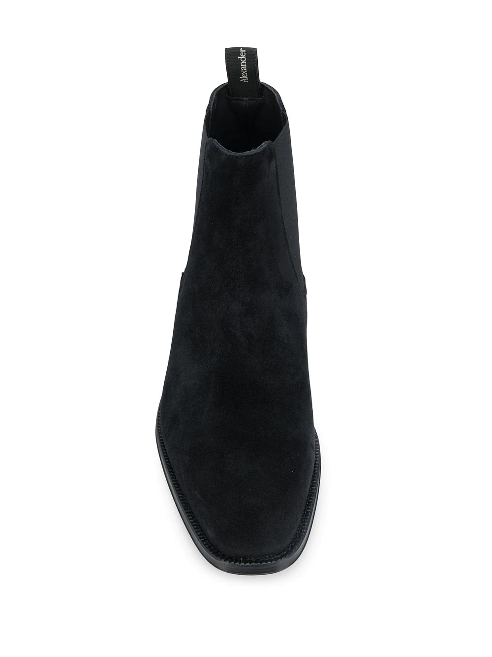 square-toe Chelsea boots - 4