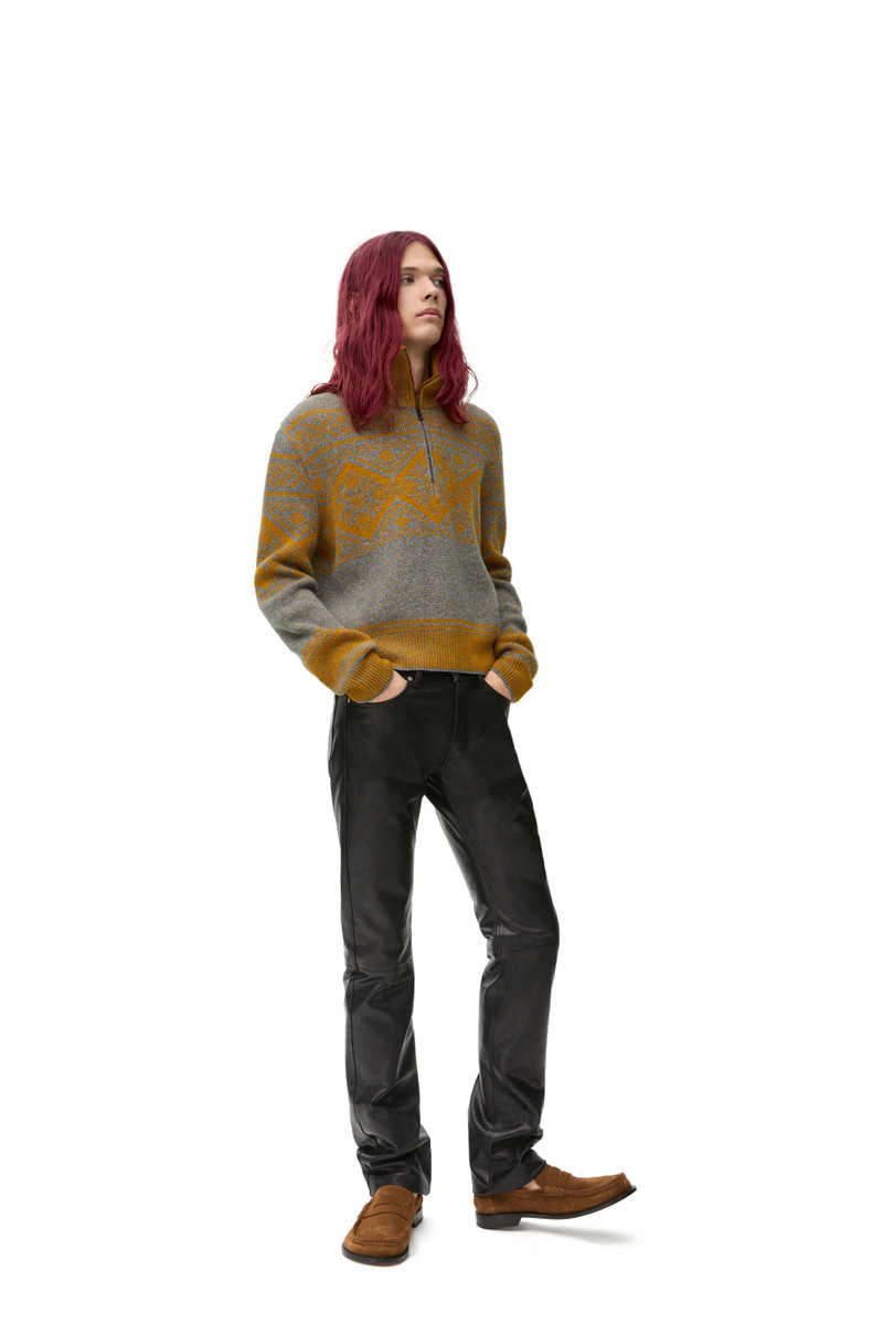Loewe Zip-up sweater in wool and cashmere outlook