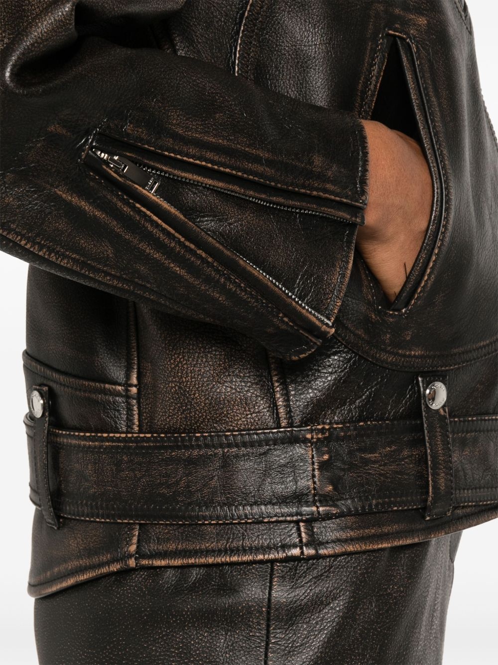 leather jacket - 5