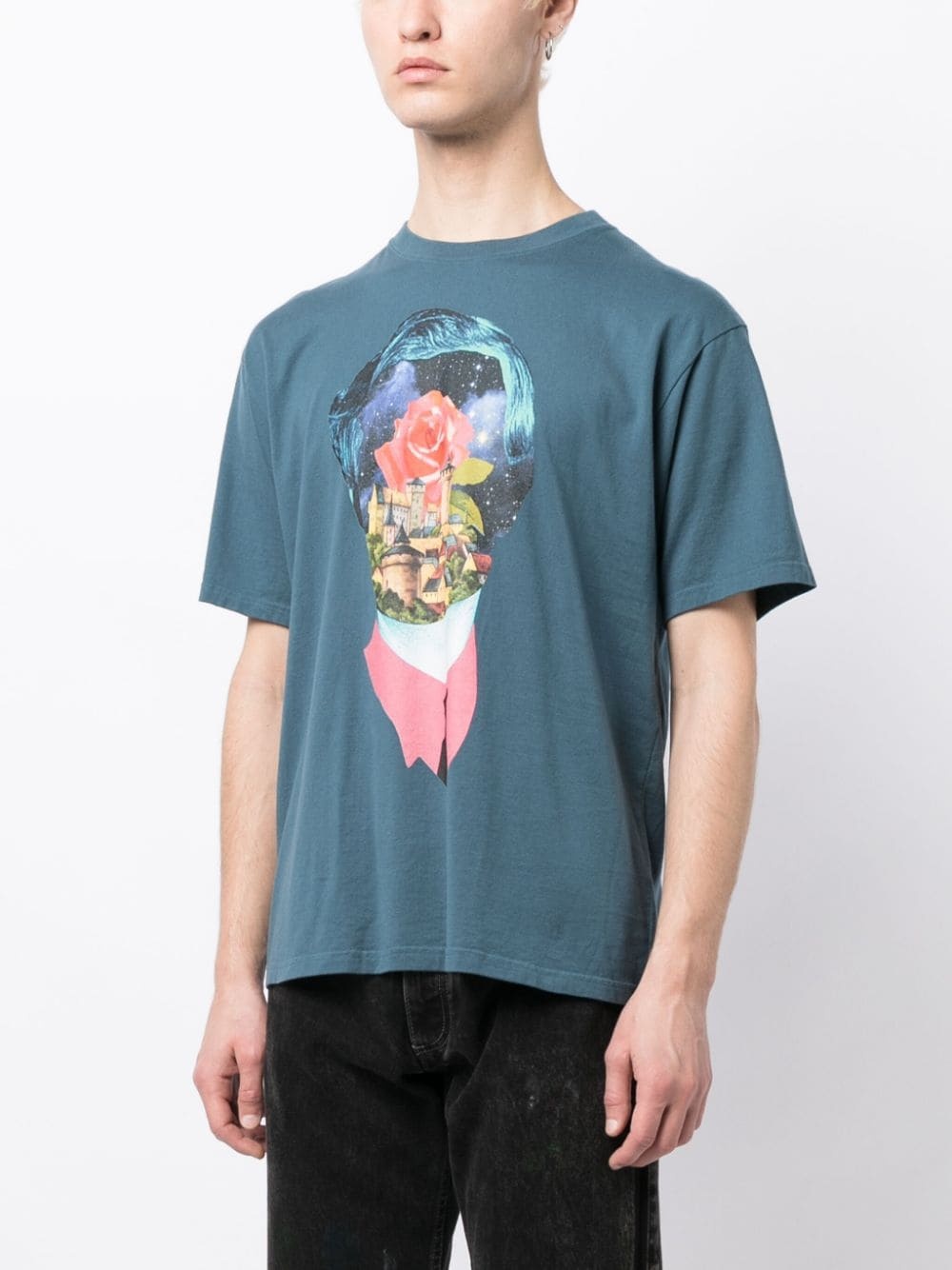 graphic-print cotton T-shirt - 3
