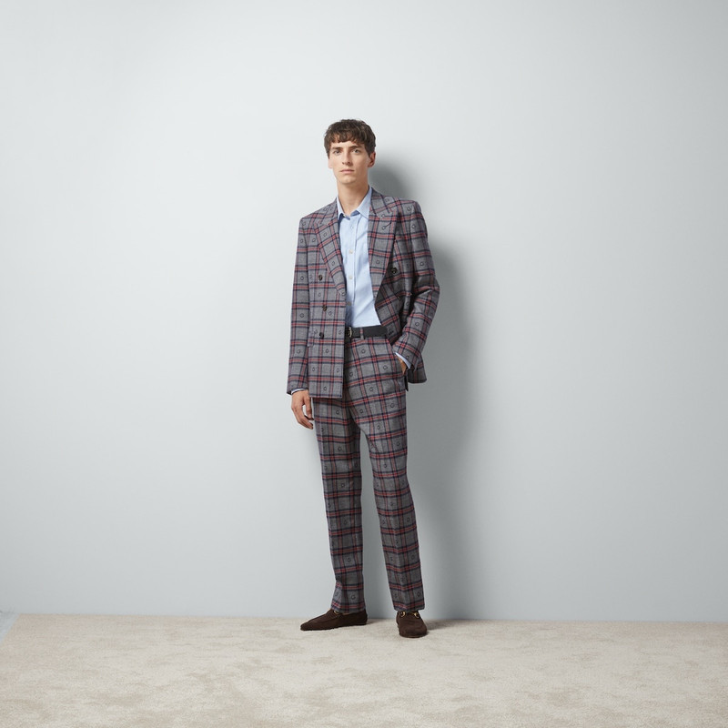 GUCCI GG cotton jacquard shirt outlook