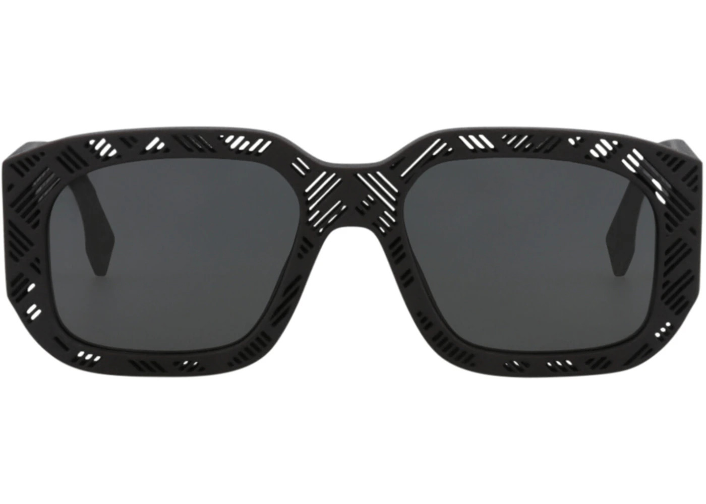 Fendi Square Sunglasses Black Grey (FE40113I-52-02A) - 2