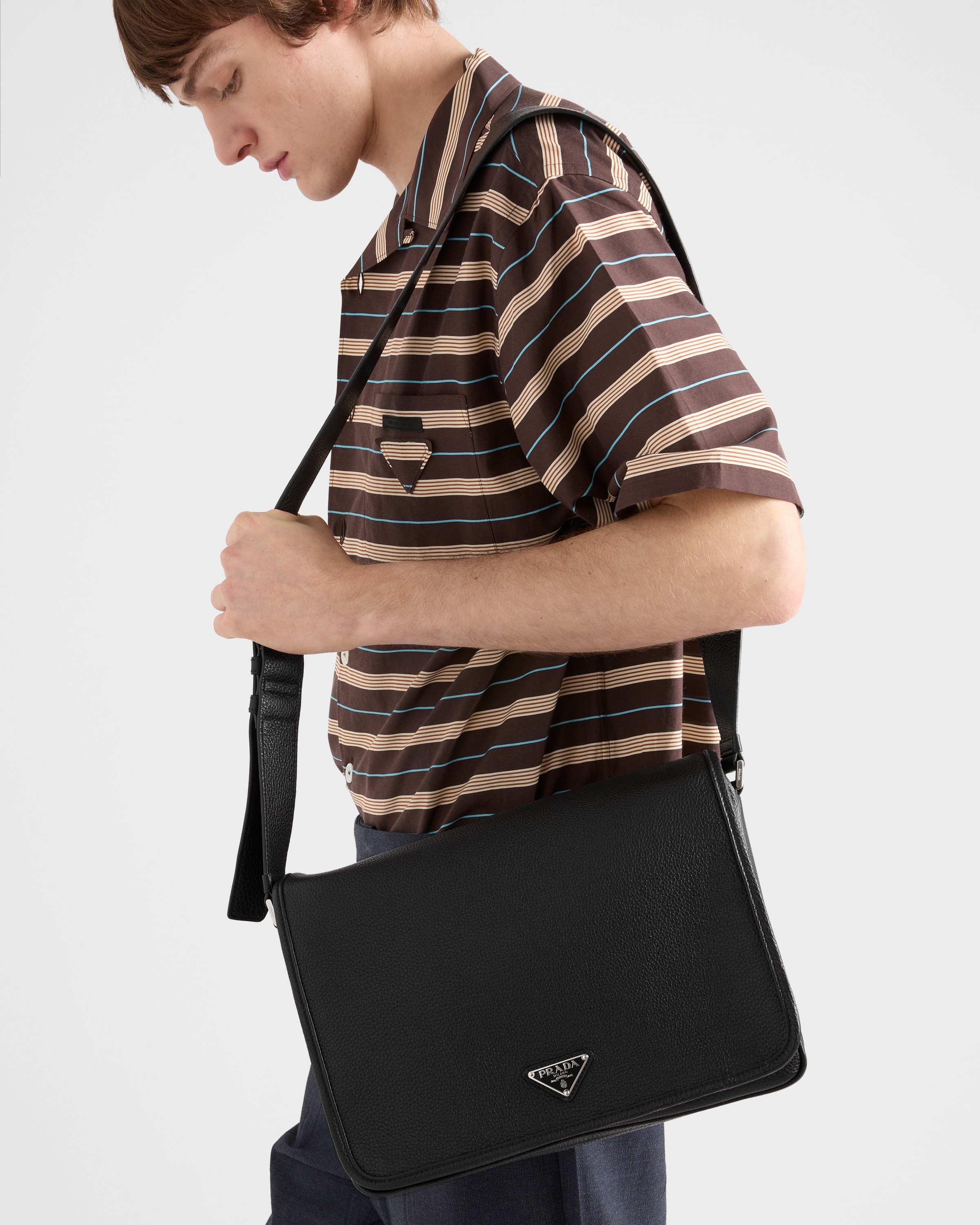 Leather shoulder bag - 7