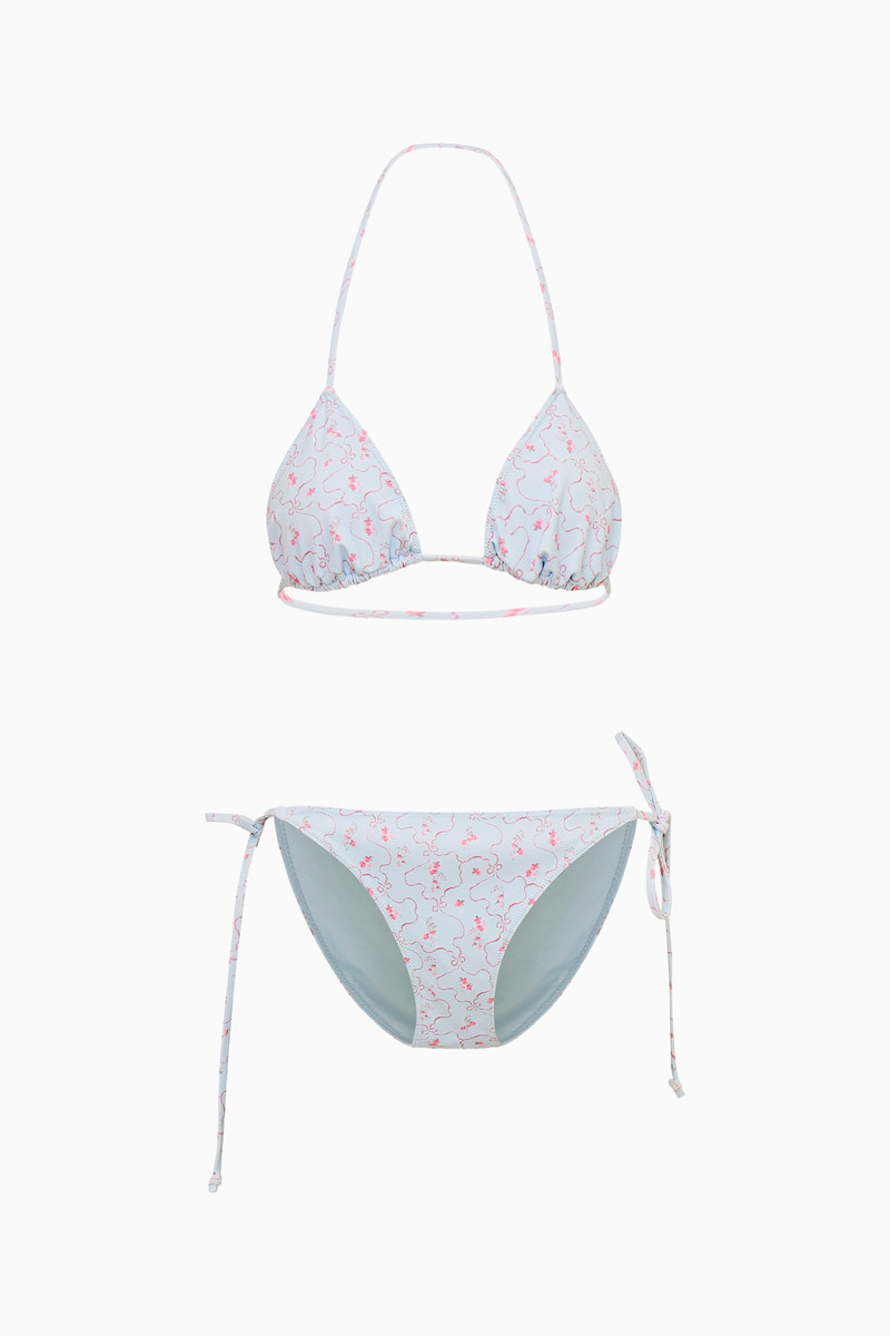 Harbor Blue Floral Bikini 1