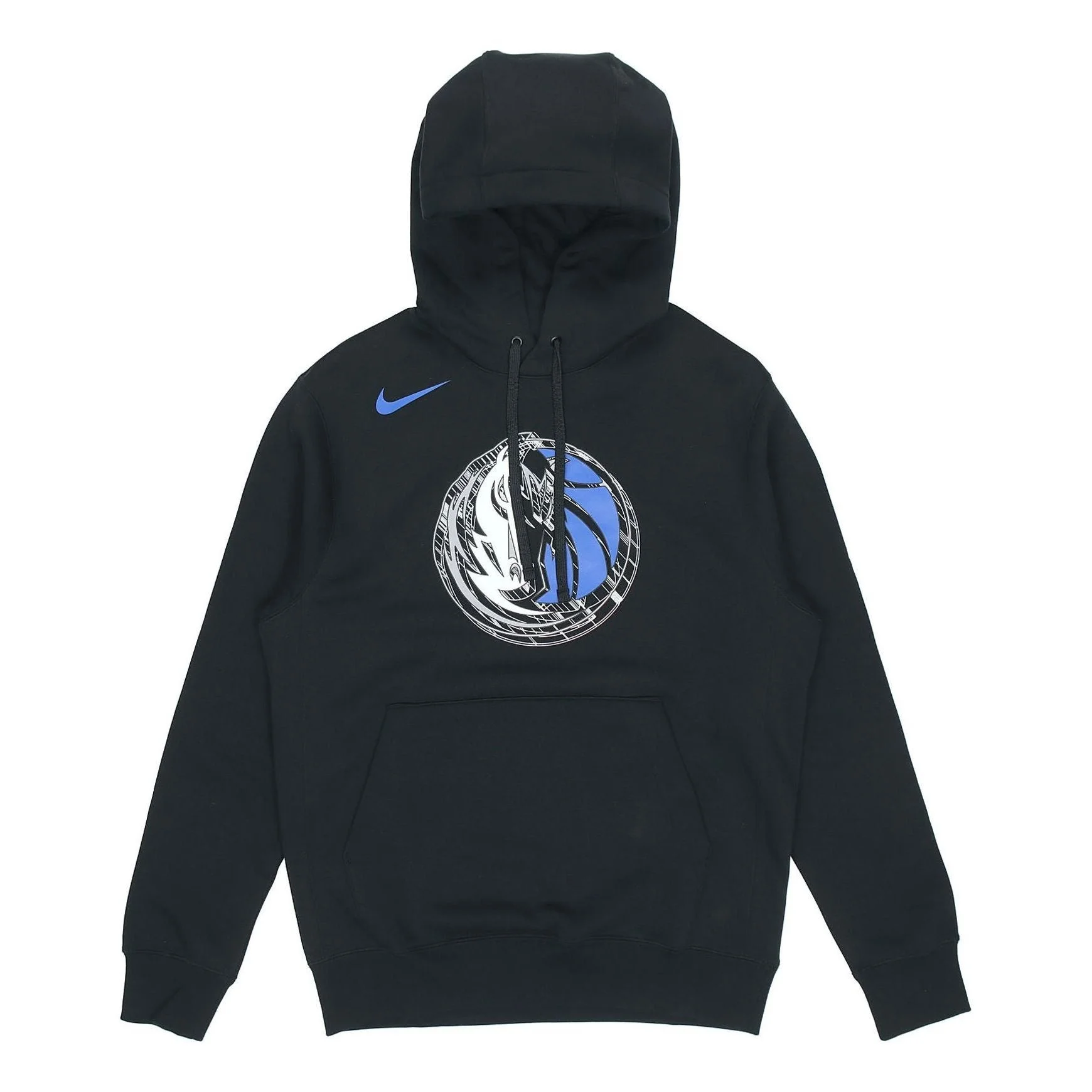 Nike NBA Player Dallas Mavericks Casual Sports hooded Pullover Long Sleeves Black DN4986-010 - 1