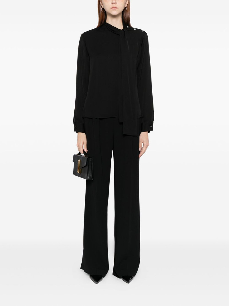 Theory silk blouse outlook